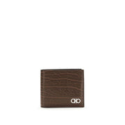 Ferragamo Brown Calf Leather Bos Taurus Wallet - Zachava