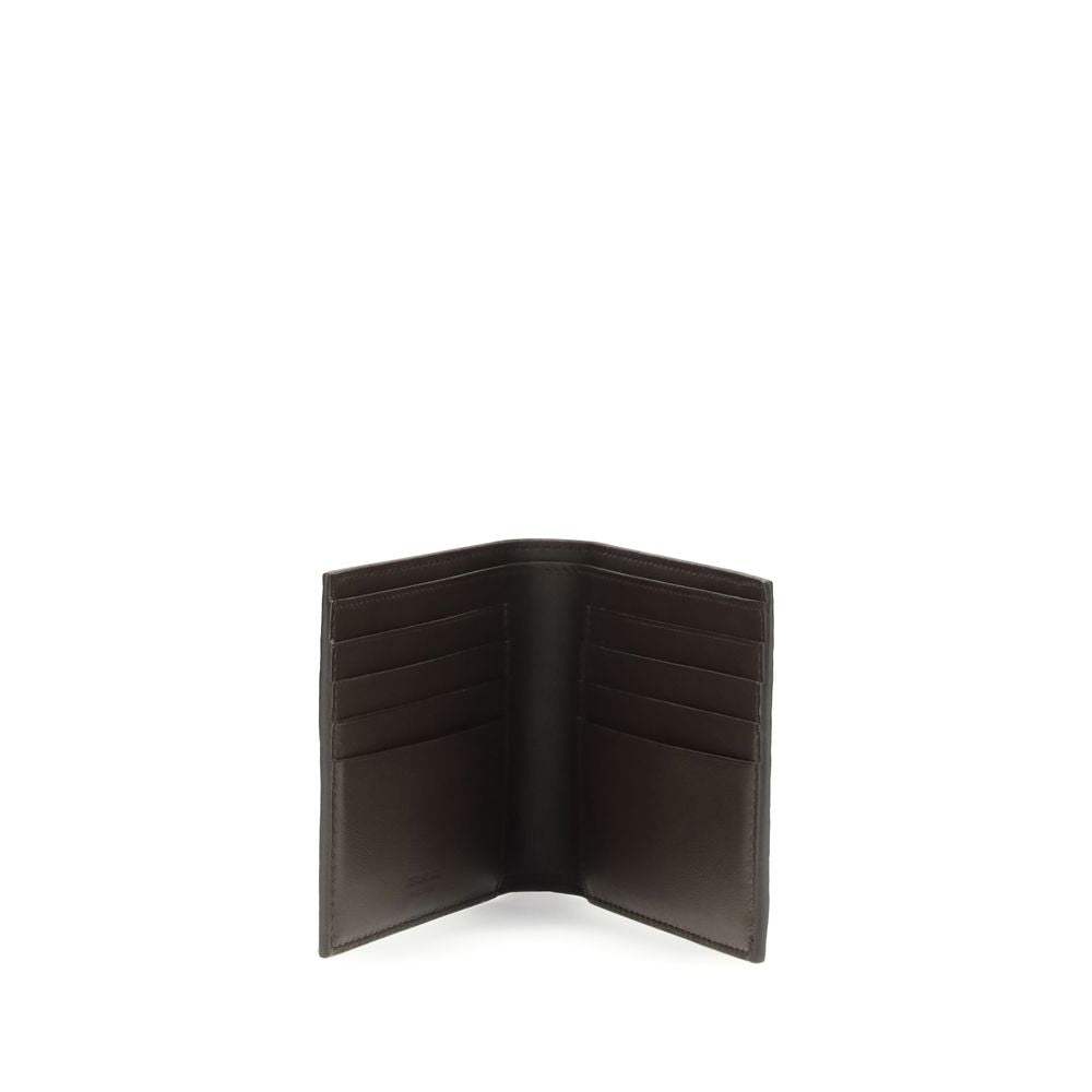Ferragamo Brown Calf Leather Bos Taurus Wallet - Zachava