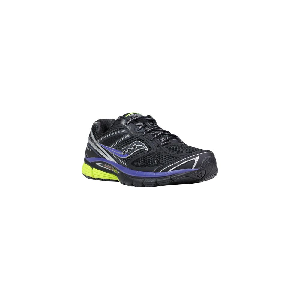 Saucony Black Polyethylene Athletic Sneakers - Zachava
