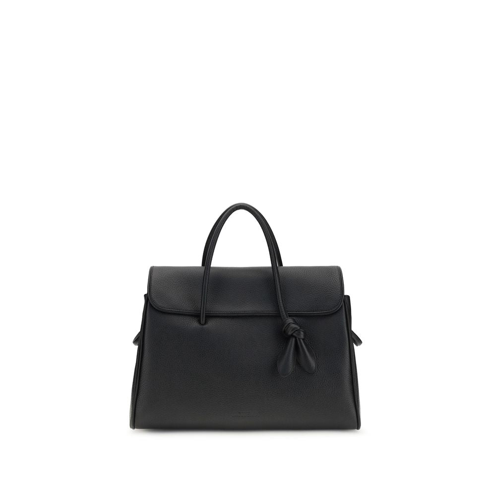 Jacquemus Black Calf Leather Bos Taurus Handbag - Zachava