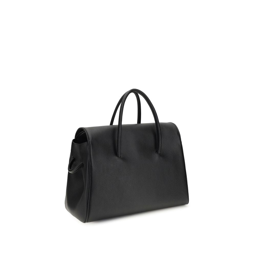 Jacquemus Black Calf Leather Bos Taurus Handbag - Zachava