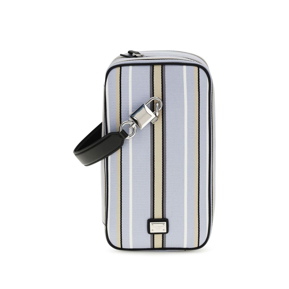 Dolce & Gabbana Blue Cotton Handbag - Zachava