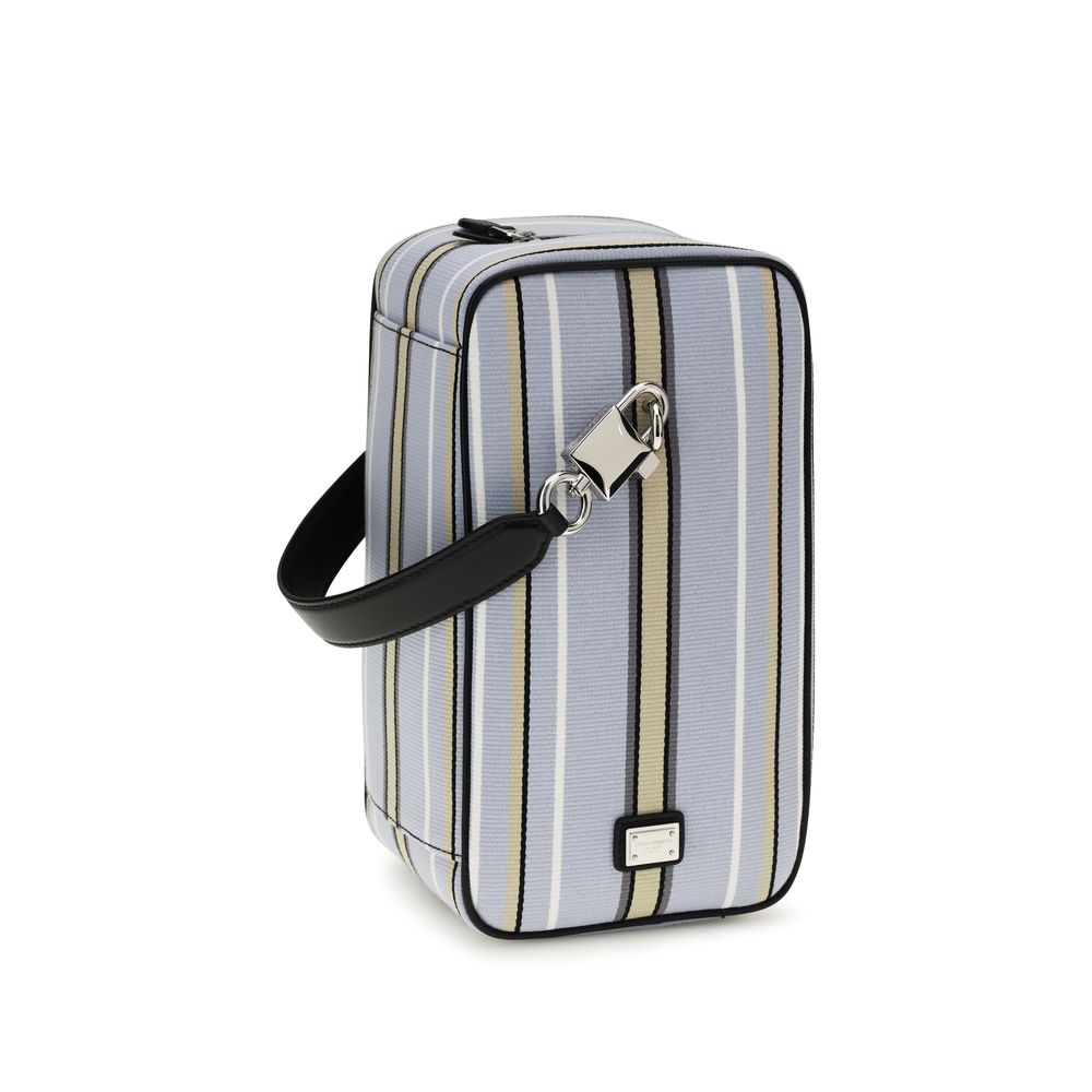 Dolce & Gabbana Blue Cotton Handbag - Zachava