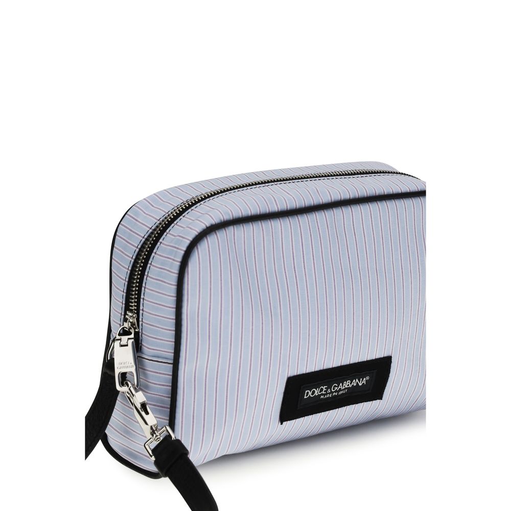 Dolce & Gabbana Blue Cotton Handbag - Zachava