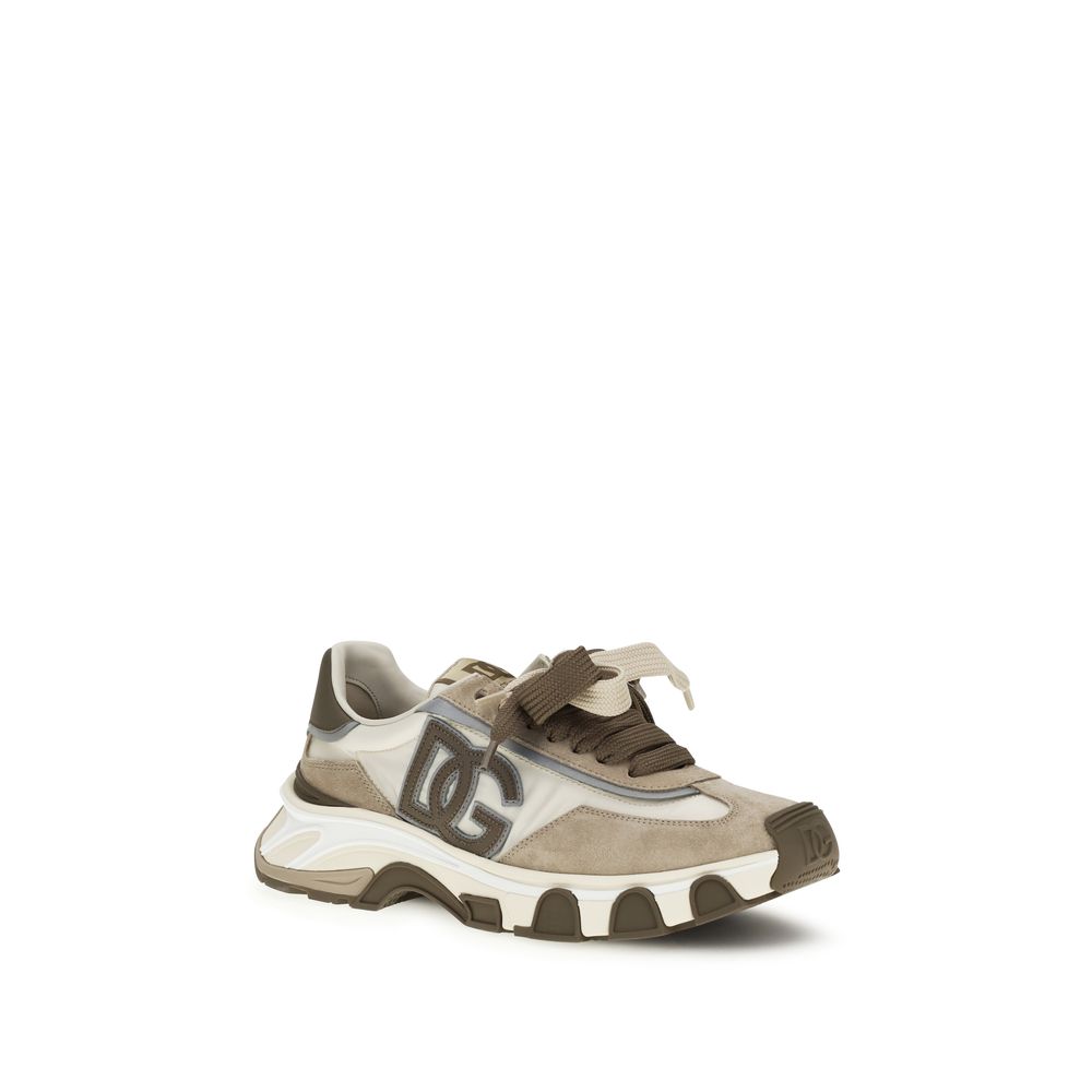 Dolce & Gabbana Multicolor Calf Leather Bos Taurus Athletic Sneakers - Zachava