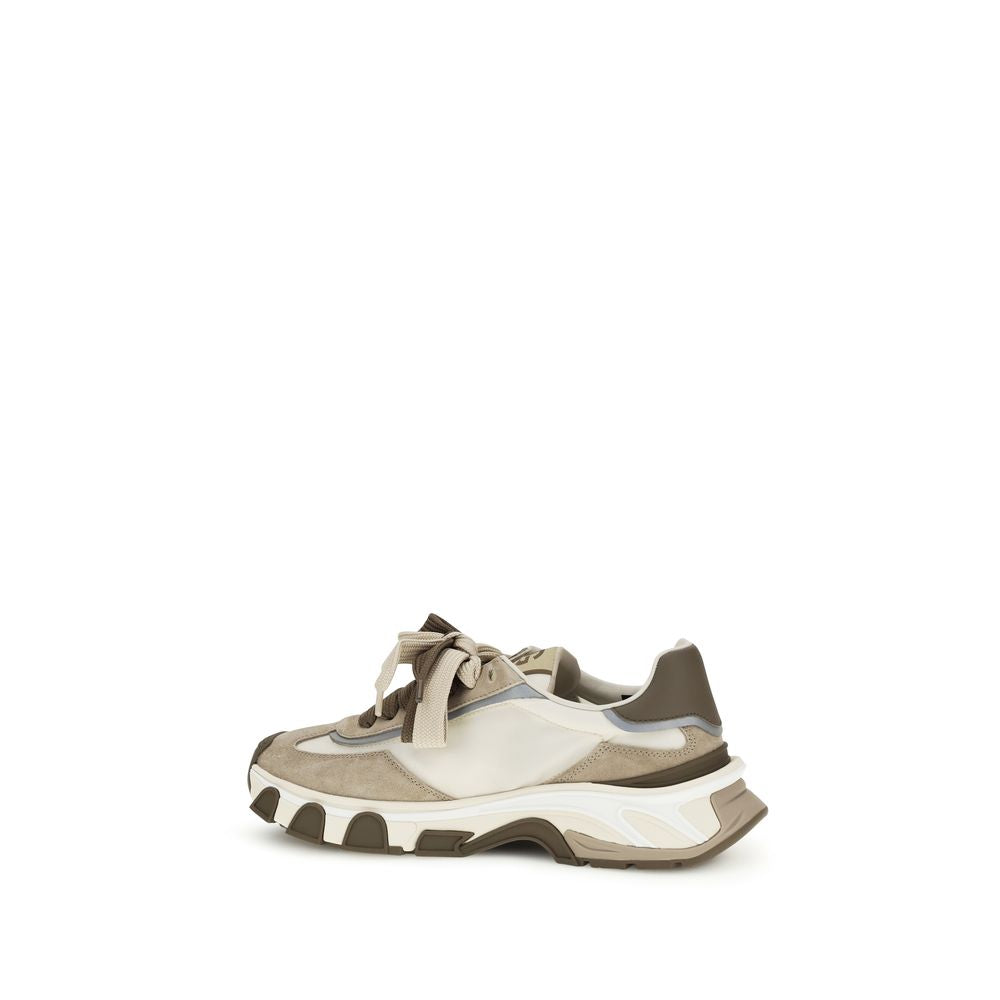 Dolce & Gabbana Multicolor Calf Leather Bos Taurus Athletic Sneakers - Zachava