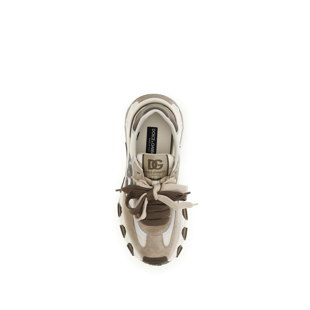 Dolce & Gabbana Multicolor Calf Leather Bos Taurus Athletic Sneakers - Zachava