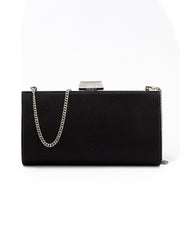 Jimmy Choo Black Satin Crossbody Bag - Zachava