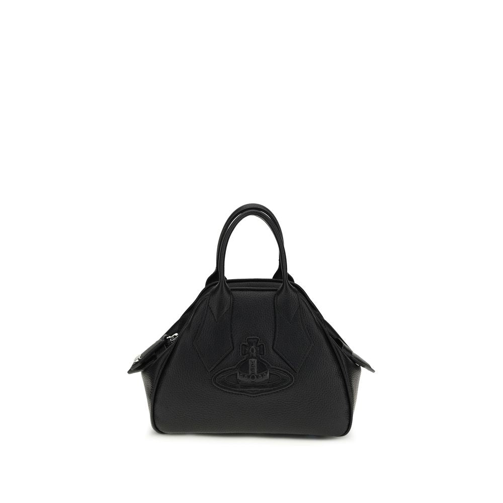 Vivienne Westwood Black Calf Leather Bos Taurus Shoulder Bag - Zachava