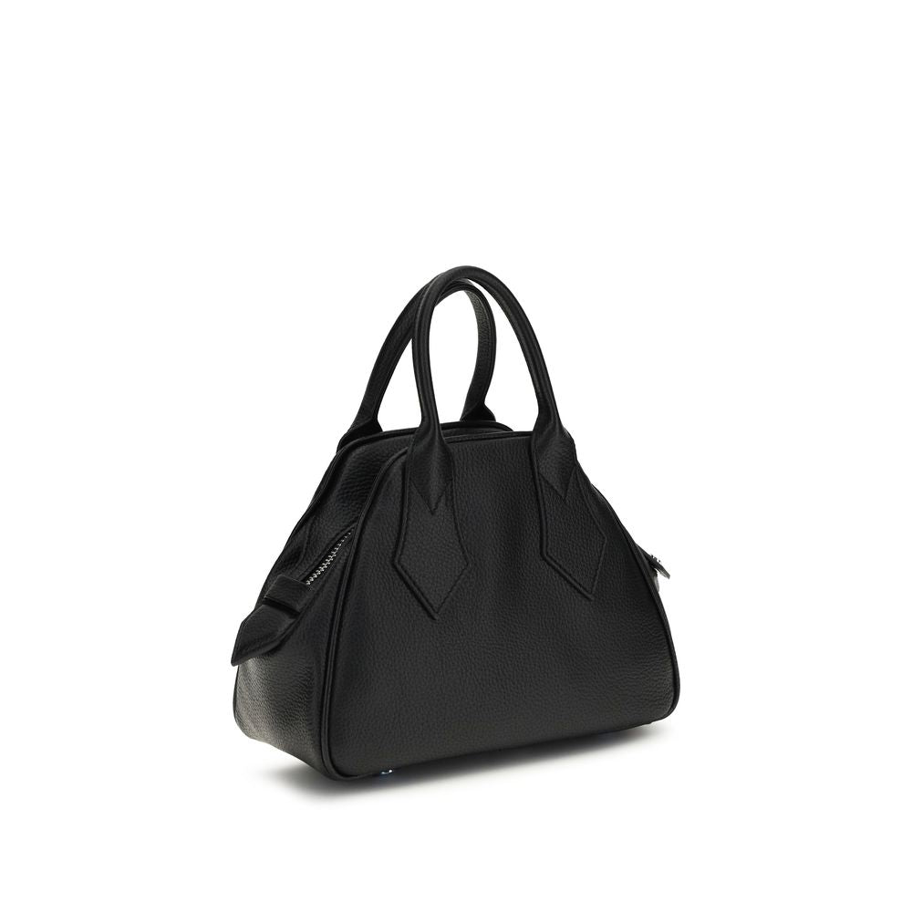 Vivienne Westwood Black Calf Leather Bos Taurus Shoulder Bag - Zachava