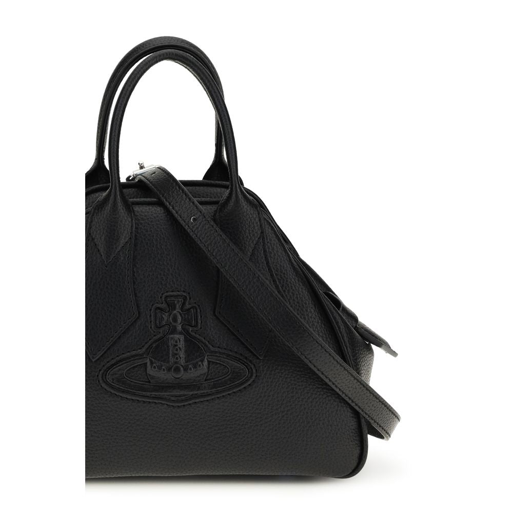 Vivienne Westwood Black Calf Leather Bos Taurus Shoulder Bag - Zachava