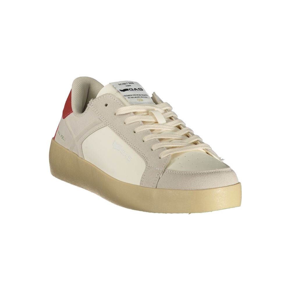 Gas White Polyurethane Men Sneaker Secondary image