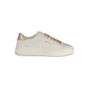 Gas Bianco Polyurethane Women Sneaker