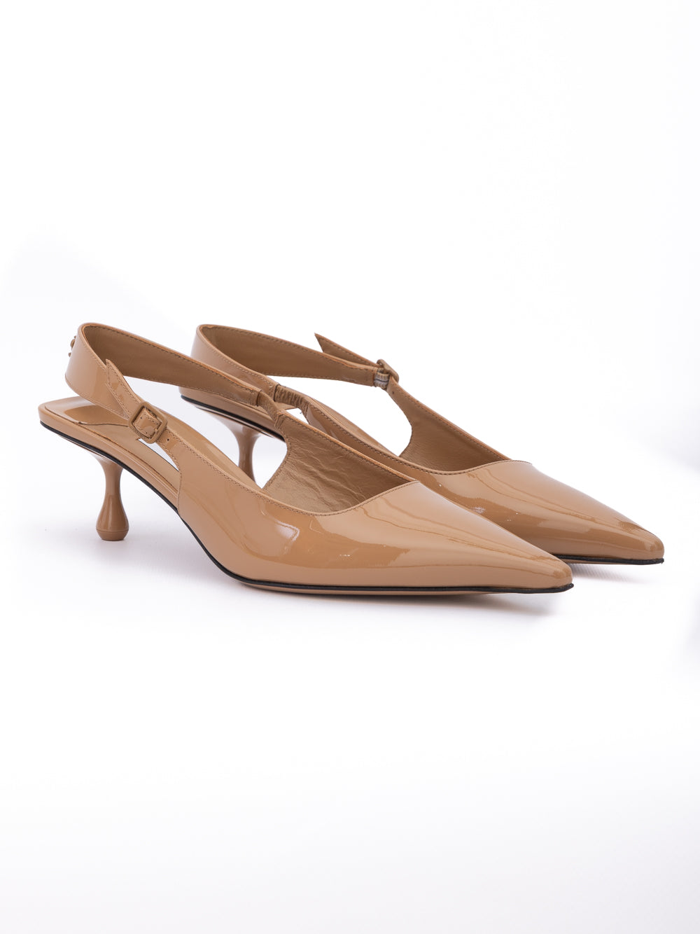 Jimmy Choo Powder Pink Amel 50 Slingback Pumps - Zachava