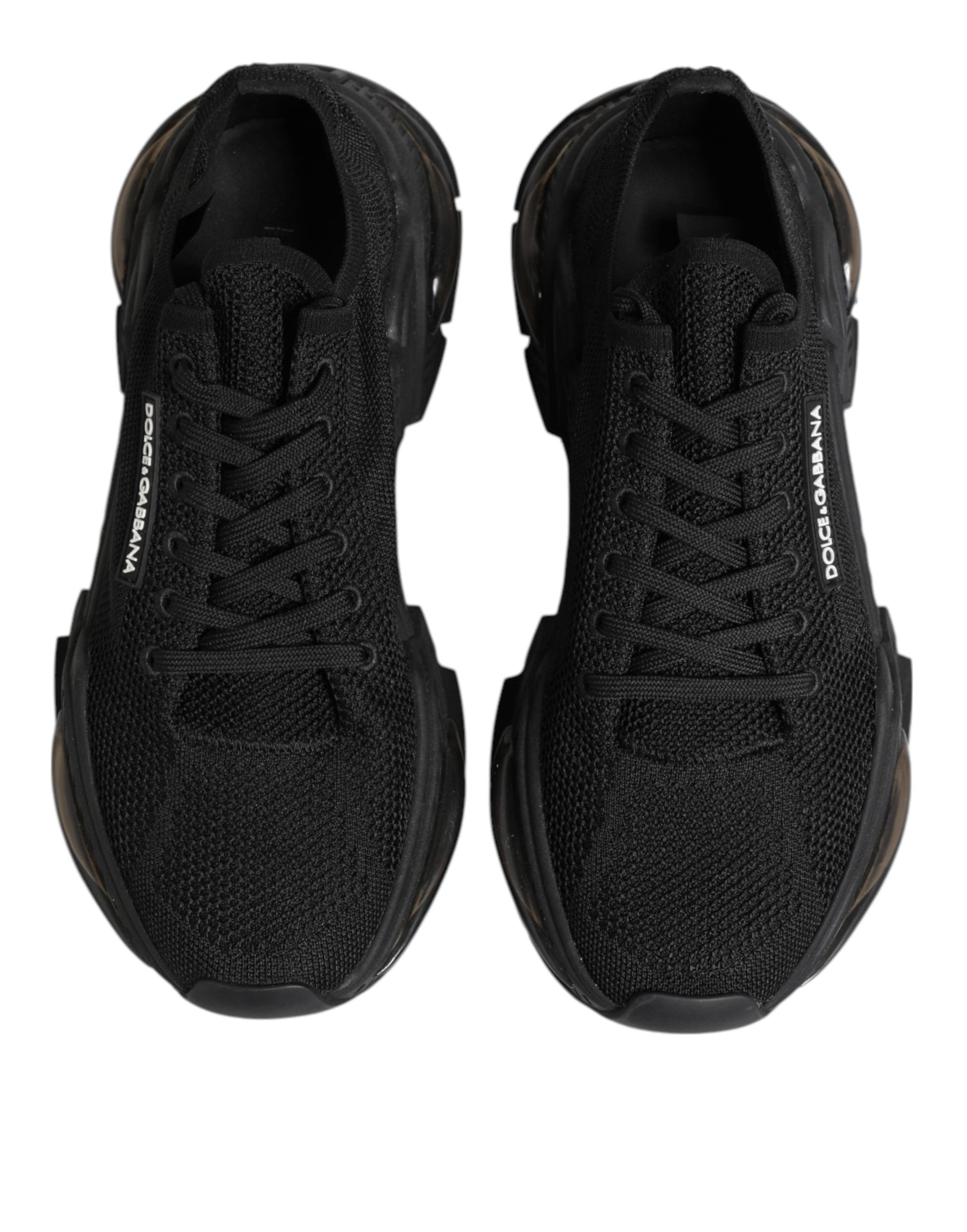 Dolce & Gabbana Black Airmaster Low Top Men Sneakers Shoes Dolce & Gabbana