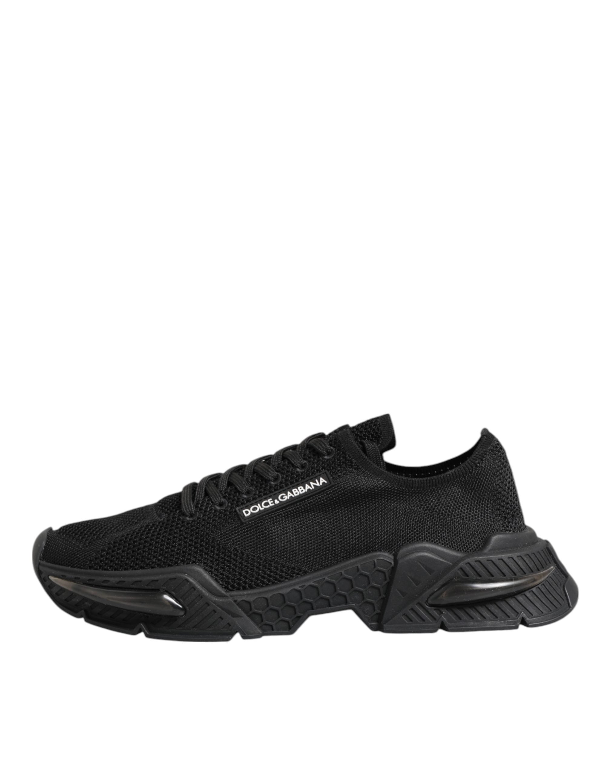 Dolce & Gabbana Black Airmaster Low Top Men Sneakers Shoes Dolce & Gabbana