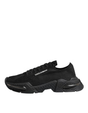 Dolce & Gabbana Black Airmaster Low Top Men Sneakers Shoes Dolce & Gabbana