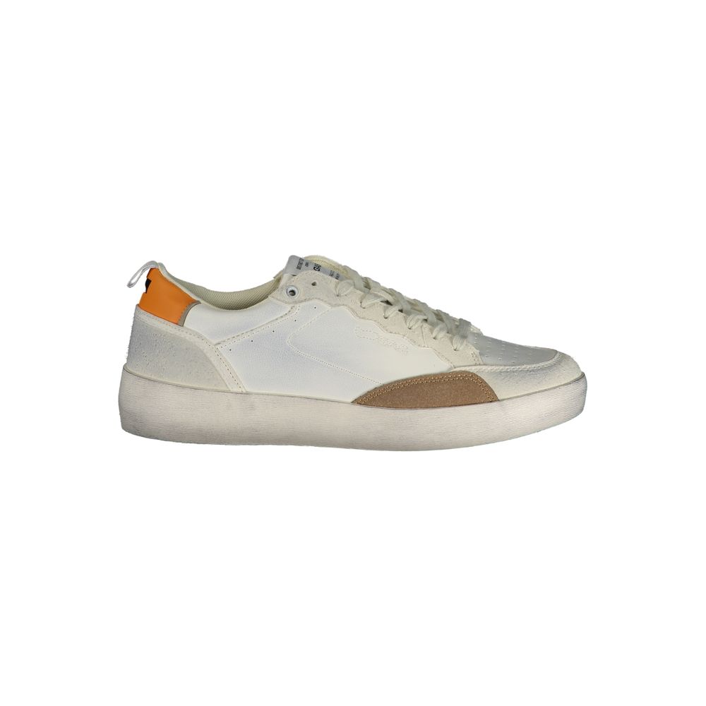 Gas White Polyurethane Men Sneaker - Zachava Main image