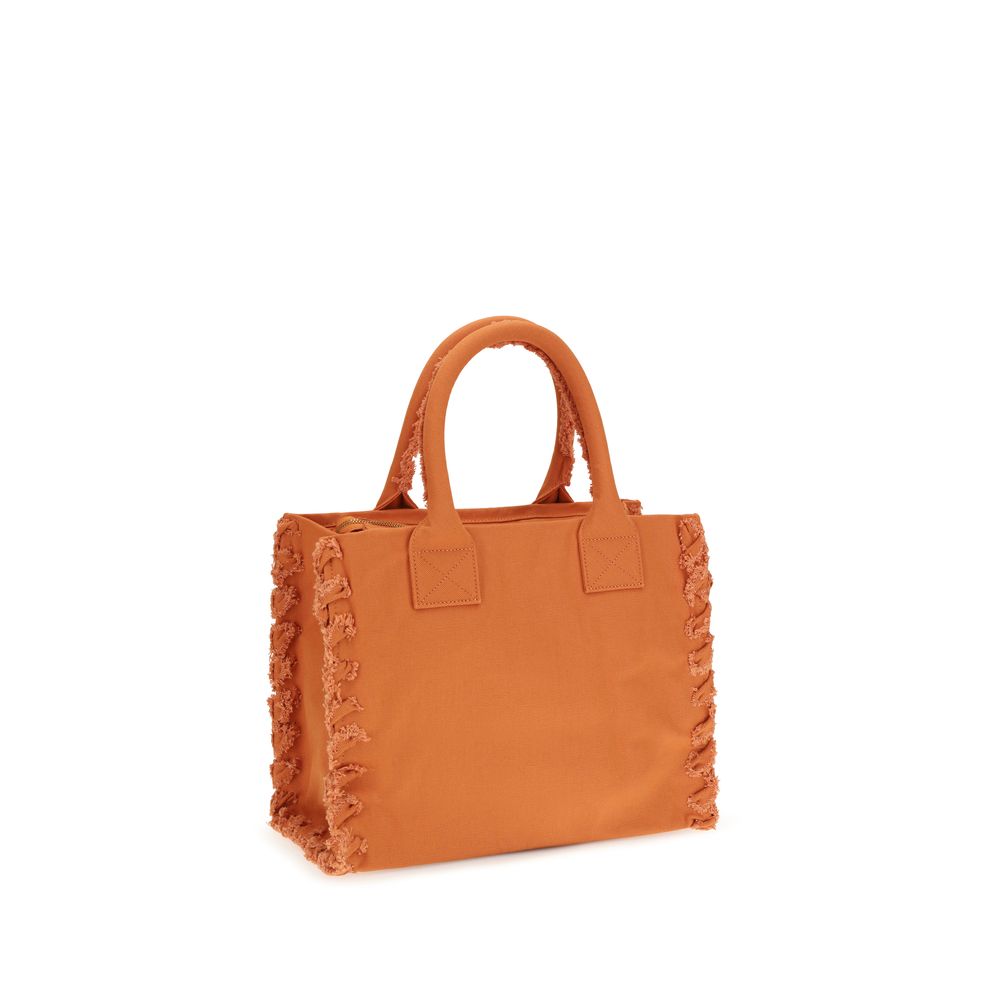 PINKO Orange Cotton Shoulder Bag - Zachava