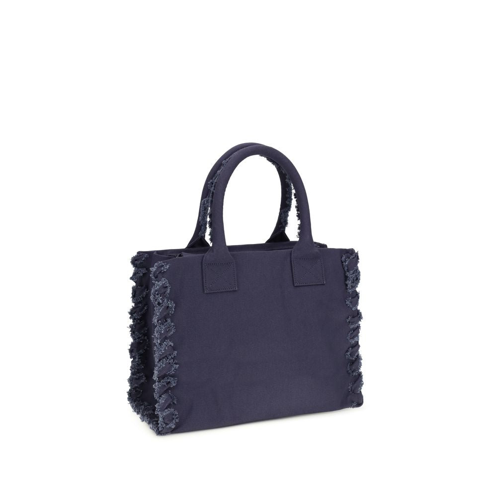 PINKO Blue Cotton Shoulder Bag - Zachava