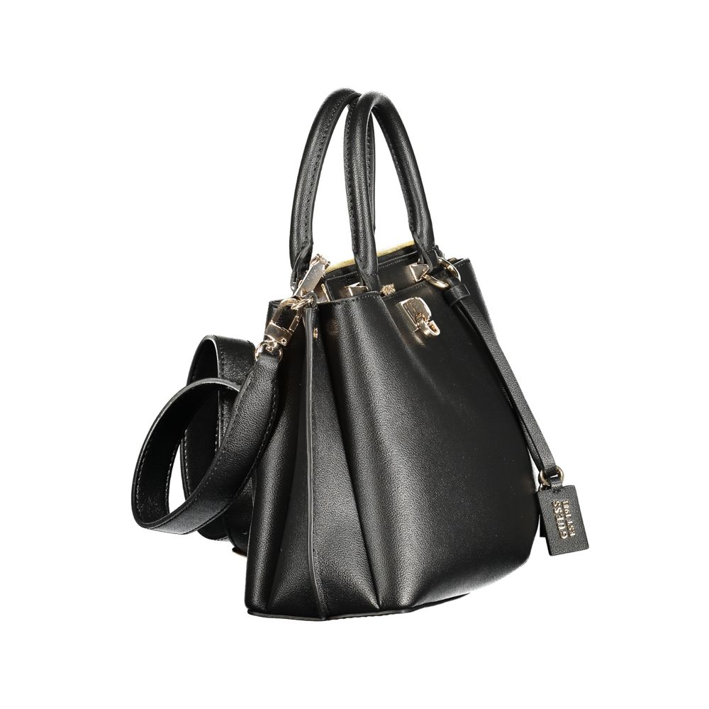 Guess Jeans Black Polyurethane Women Handbag Guess Jeans