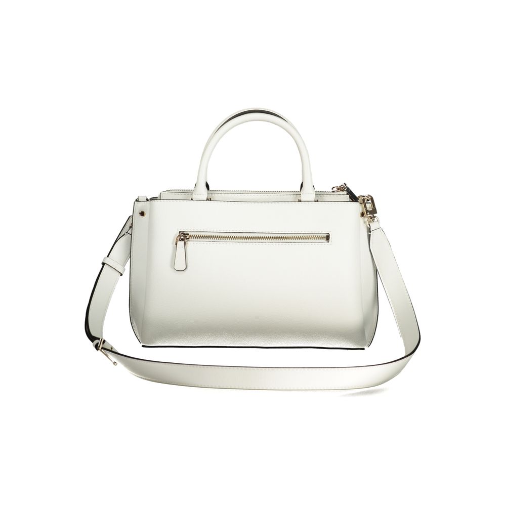 Guess Jeans White Polyurethane Women Handbag Guess Jeans