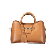 Guess Jeans Marrone Poliuretano Women Handbag Guess Jeans