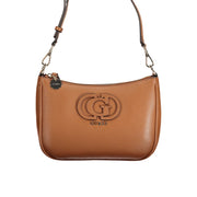 Guess Jeans Marrone Poliuretano Women Handbag Guess Jeans