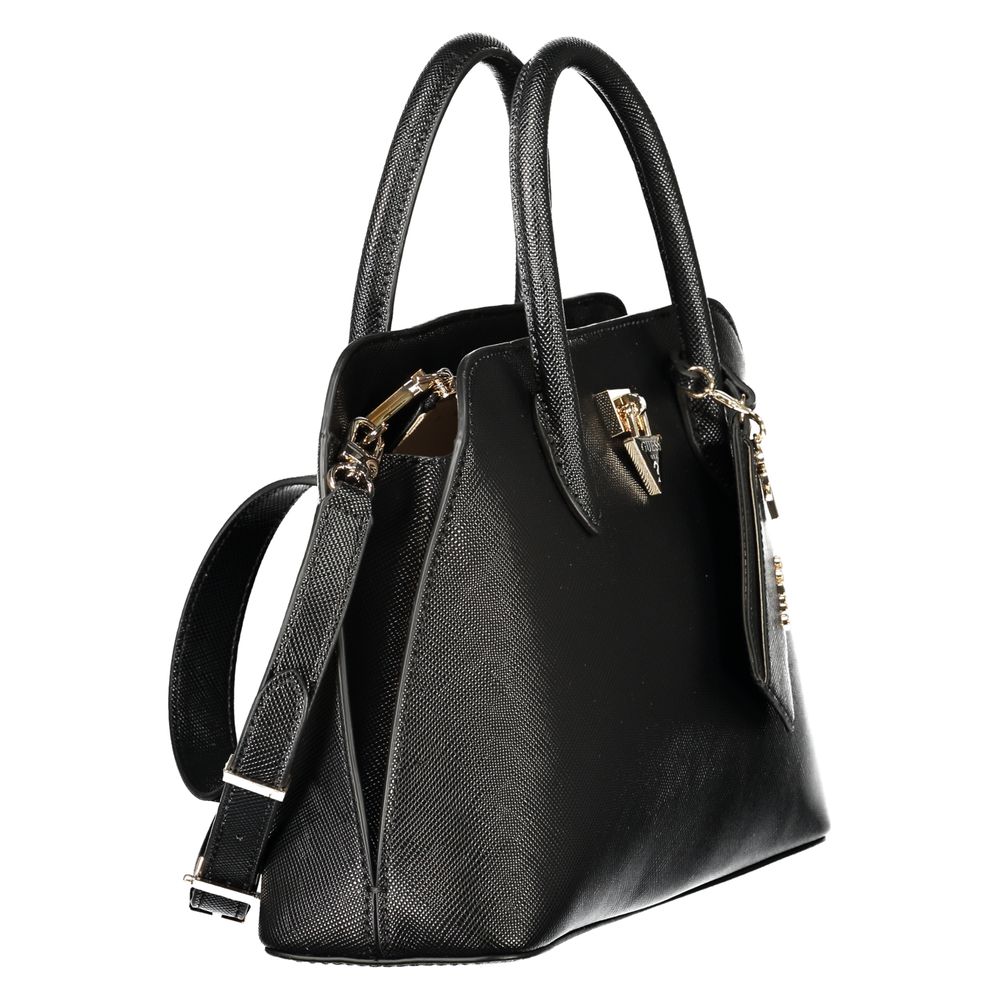 Guess Jeans Black Polyurethane Women Handbag Guess Jeans