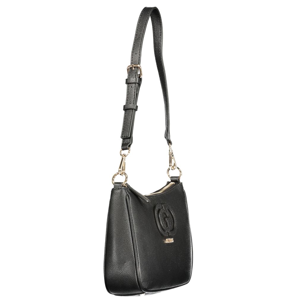 Guess Jeans Black Polyurethane Women's Handbag Guess Jeans