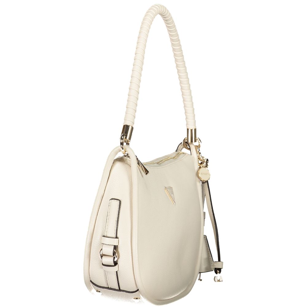 Guess Jeans White Polyurethane Women's Handbag Guess Jeans