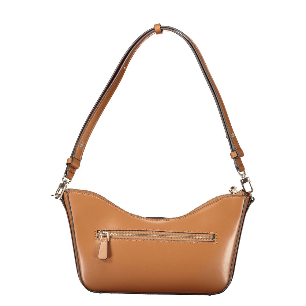 Guess Jeans Marrone Polyurethane Women Handbag Guess Jeans