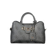 Guess Jeans "Black Polyurethane Women Handbag" Guess Jeans
