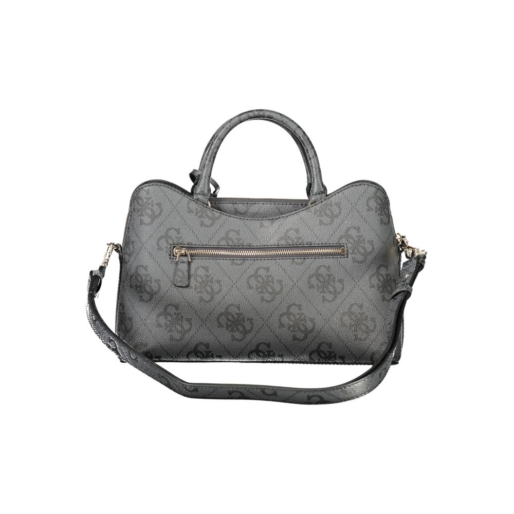 Guess Jeans "Black Polyurethane Women Handbag" Guess Jeans