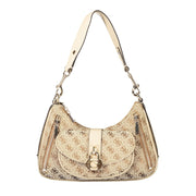 Guess Jeans Beige Polyurethane Women Handbag Guess Jeans