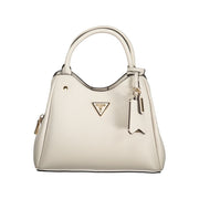 Guess Jeans Grigio Poliuretano Womens Handbag Guess Jeans