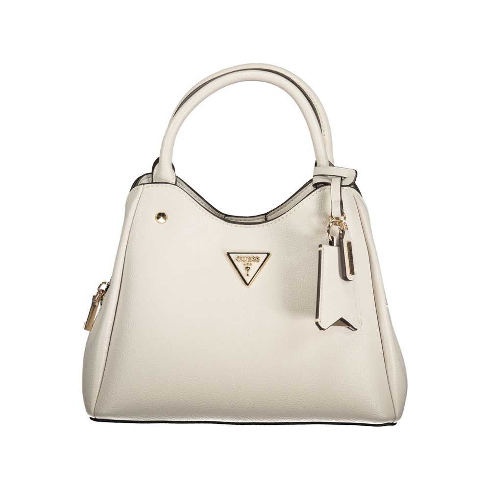 Guess Jeans Grigio Poliuretano Womens Handbag Guess Jeans