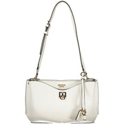 Guess Jeans White Polyethylene Handbag Guess Jeans