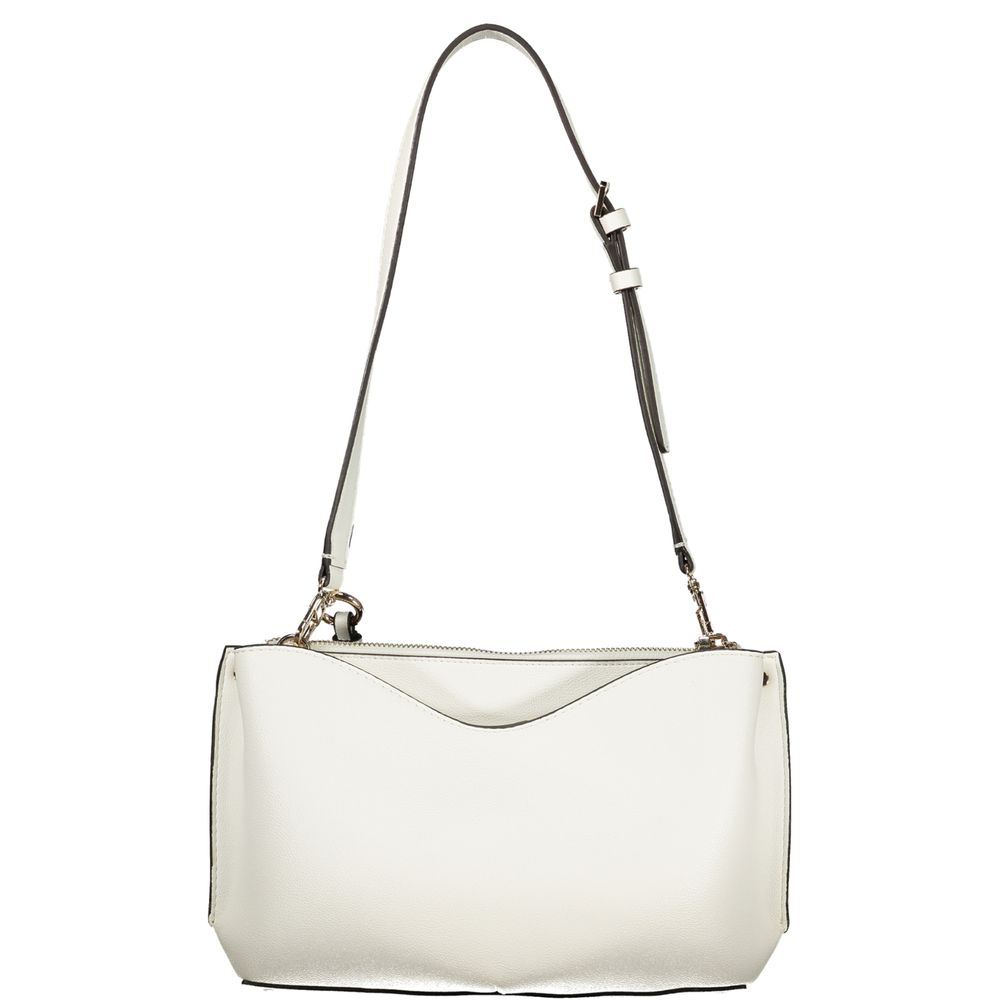 Guess Jeans White Polyethylene Handbag Guess Jeans