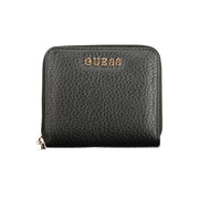 Guess Jeans Black Polyurethane Women Wallet Guess Jeans