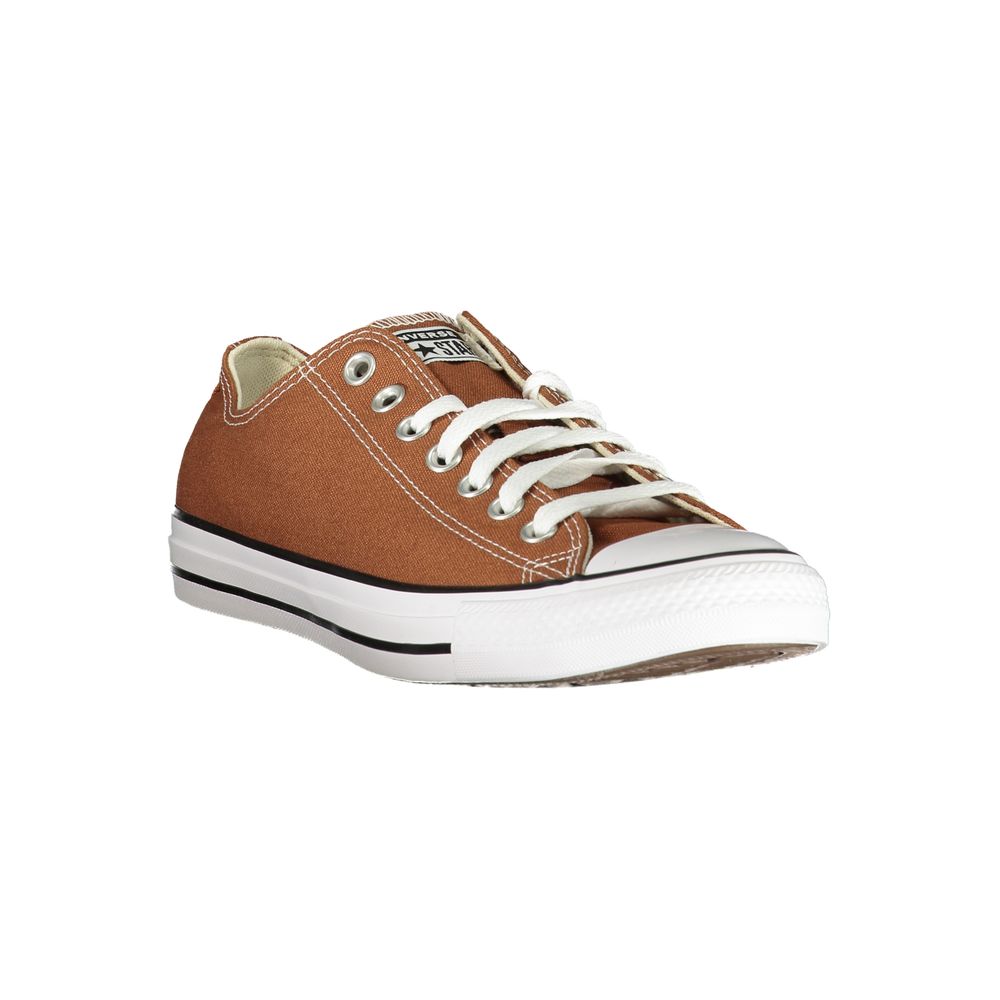 Converse Brown Polyester Low Top Sneakers Converse