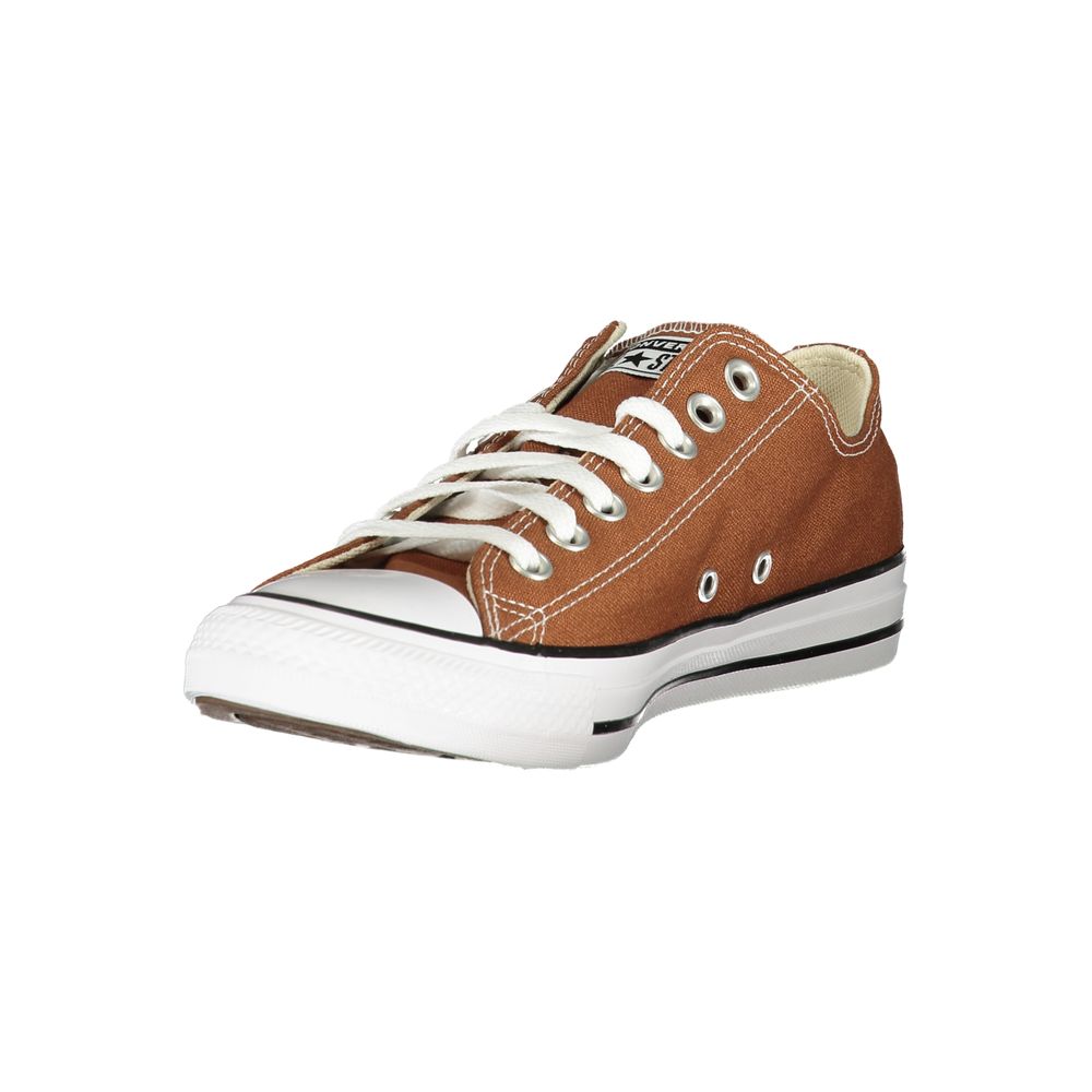 Converse Brown Polyester Low Top Sneakers Converse