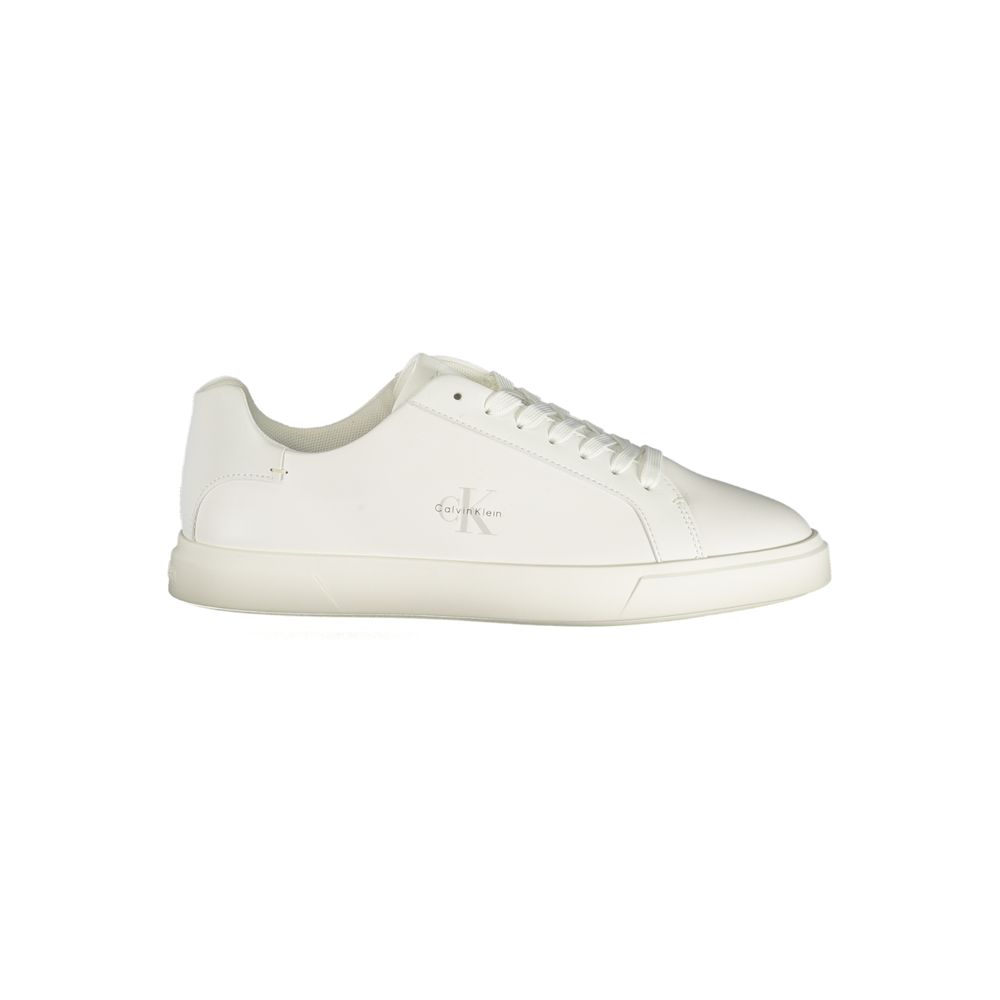 Calvin Klein White Polyurethane Women Sneaker Calvin Klein