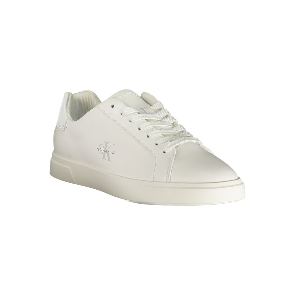 Calvin Klein White Polyurethane Women Sneaker Calvin Klein