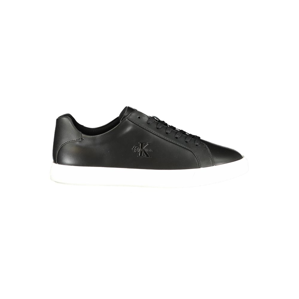 Calvin Klein Black Polyester Athletic Sneakers Calvin Klein