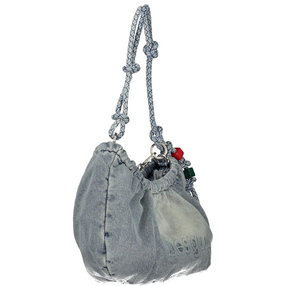 Desigual Azzurro Cotton Women's Handbag Desigual