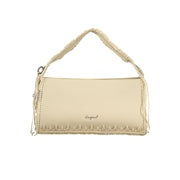 Desigual Beige Polyurethane Women Handbag Desigual