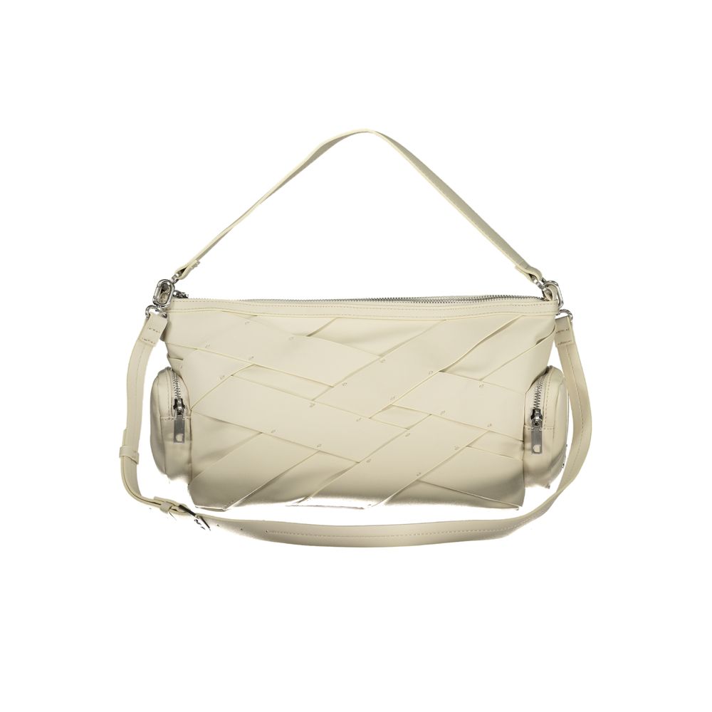 Desigual White Polyurethane Women's Shoulder Bag Desigual