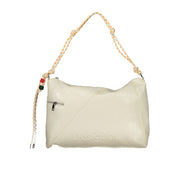 Desigual Ecru Polyurethane Women Handbag Desigual