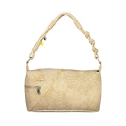 Desigual Beige Polyurethane Women's Shoulder Bag Desigual